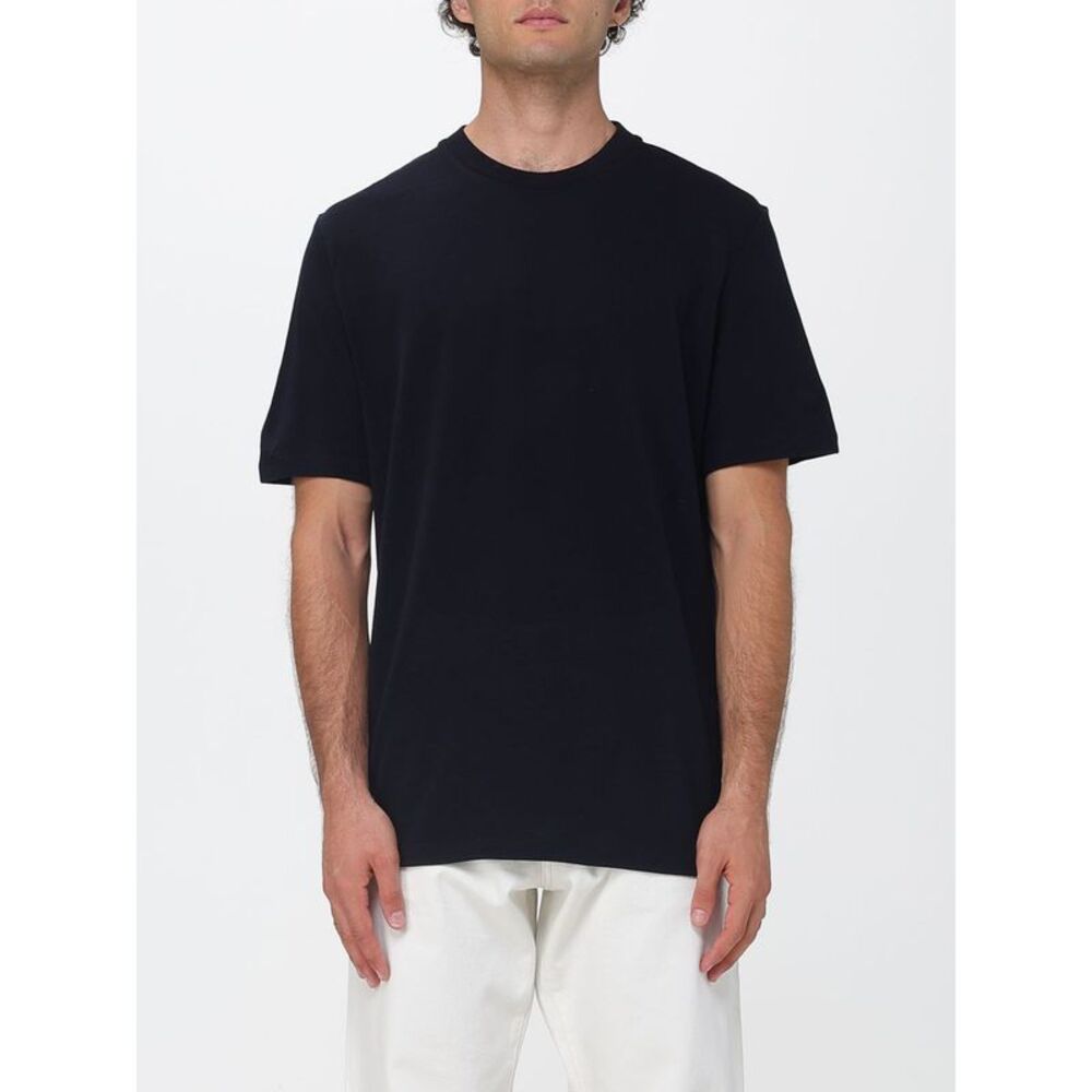 Paul Smith Men Short-Sleeve Crewneck T-Shirt Paul Smith In Fine Wool